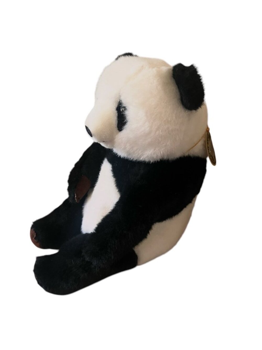 Sun And Star Co. Plush Panda Bear With Original Tag -1977 Collectible 11' Toy - Picture 2 of 10